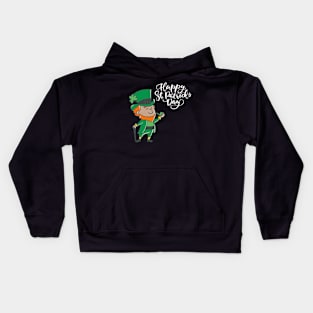 Happy St Patrick's Day 2024 Kids Hoodie